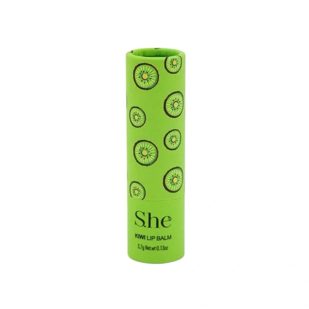 S.he Makeup Kiwi Moisturizing Buttery Vitamin E Infused Non-Greasy Lip Balm